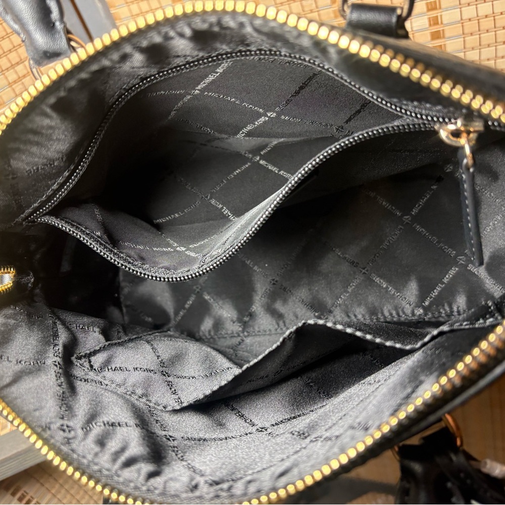 Michael Kors Kiri Small Dome Satchel in Black - Picture 5 of 9